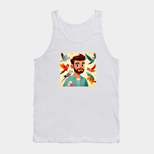 Budgie lover Tank Top